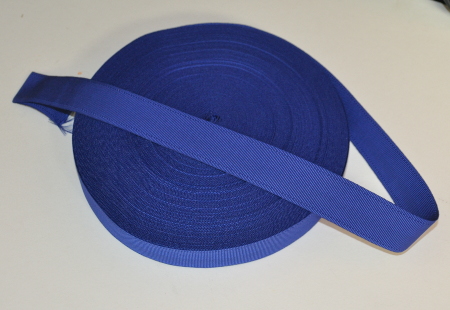 Craft Dark Blue Ribbon (Belt Ribbon) - 32 mm (per meter)